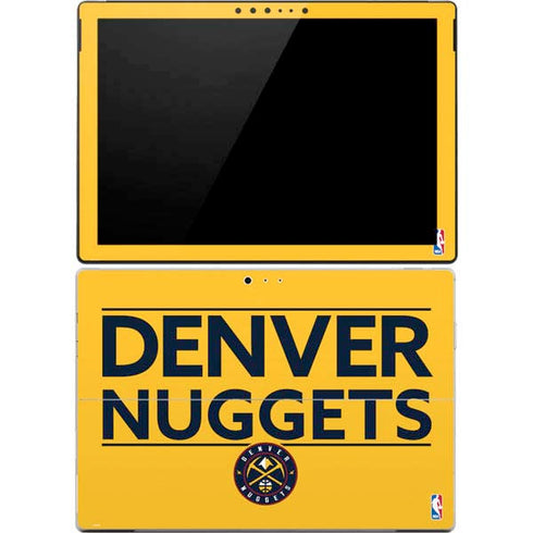 NBA Denver Nuggets Standard - Blue Surface Pro 4 Skin